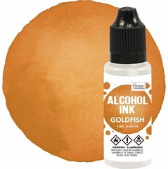 COUTURE CREATIONS ALCOHOL INK  -   GOLDFISH