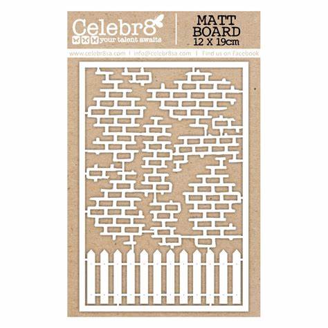 CELEBR8 -  WHISKERS AND PAWS CHIPBOARD ELEMENTS MB4731