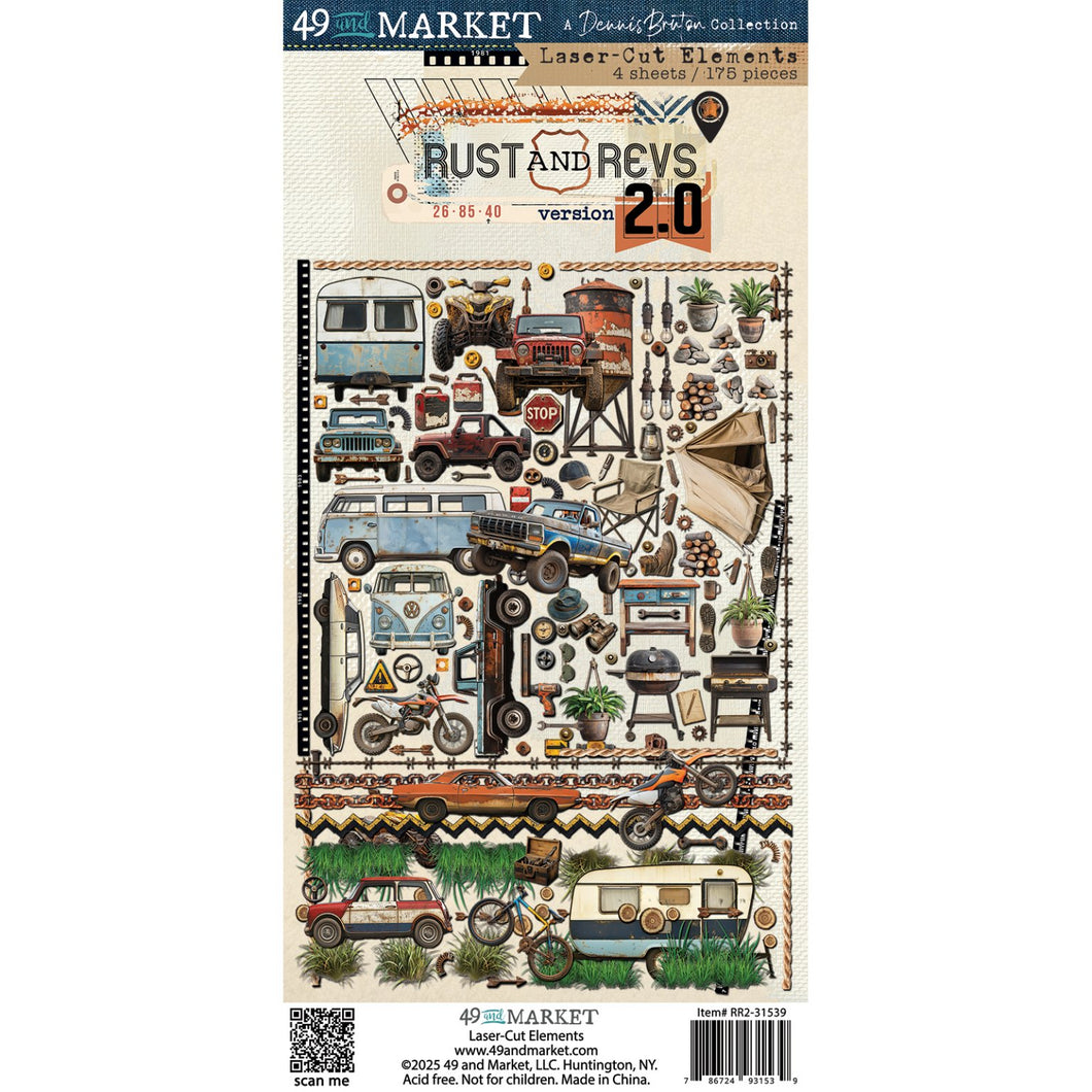 49 & MARKET RUST AND REVS 2.0 LASER CUT ELEMENTS 31539