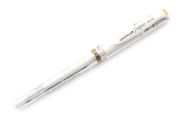 UNIBALL Signo White Gel Pen - broad