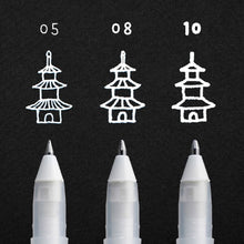 Load image into Gallery viewer, SAKURA GELLY ROLL WHITE 3 PACK WT3A

