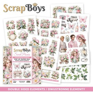 SCRAPBOYS - SWEET PEONIES  6