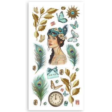 STAMPERIA MASQUERADE  PAPER CUT-OUTS SBBCT08