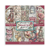 STAMPERIA MASTER OF MAGIC  30.5CM X 30.5CM PAPER PACK SBBL166