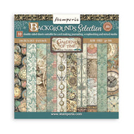 STAMPERIA GARDENS OF TIME  BACKGROUNDS 8