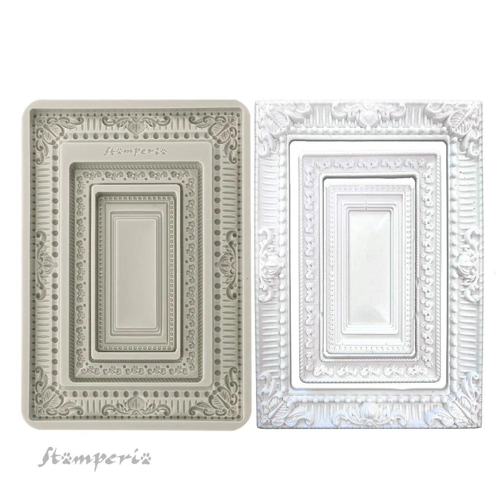 STAMPERIA -   MOULD 14.8 X 21 CM KACMA556