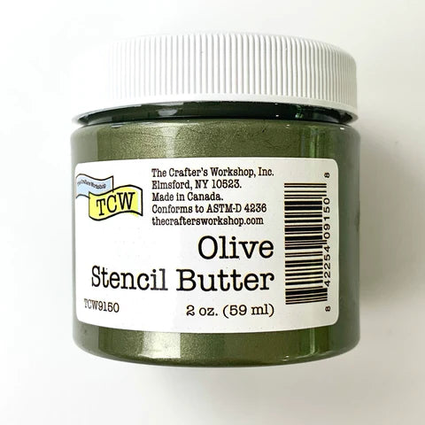 TCW STENCIL BUTTER  OLIVE   59ML