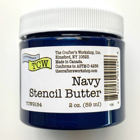 TCW STENCIL BUTTER  NAVY   59ML