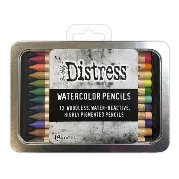 TIM HOLTZ  Distress - Watercolor Pencils- SET 4 TDH83580