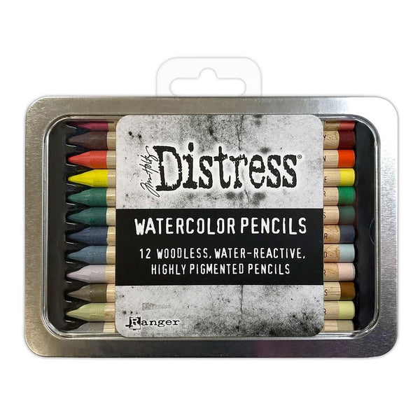 TIM HOLTZ  Distress - Watercolor Pencils- SET 5 TDH83597