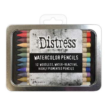 TIM HOLTZ  Distress - Watercolor Pencils- SET 6 TDH83603