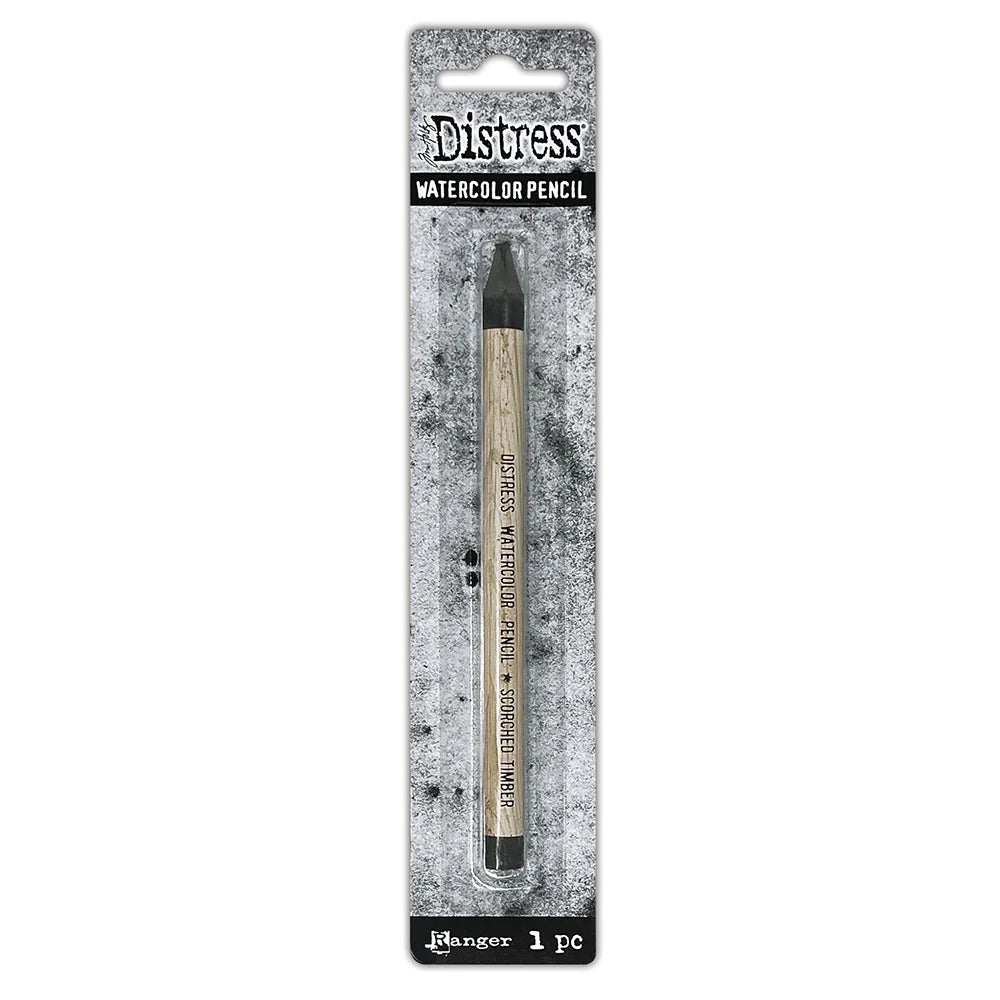 TIM HOLTZ DISTRESS WATERCOLOR PENCIL - SCORCHED TIMBER