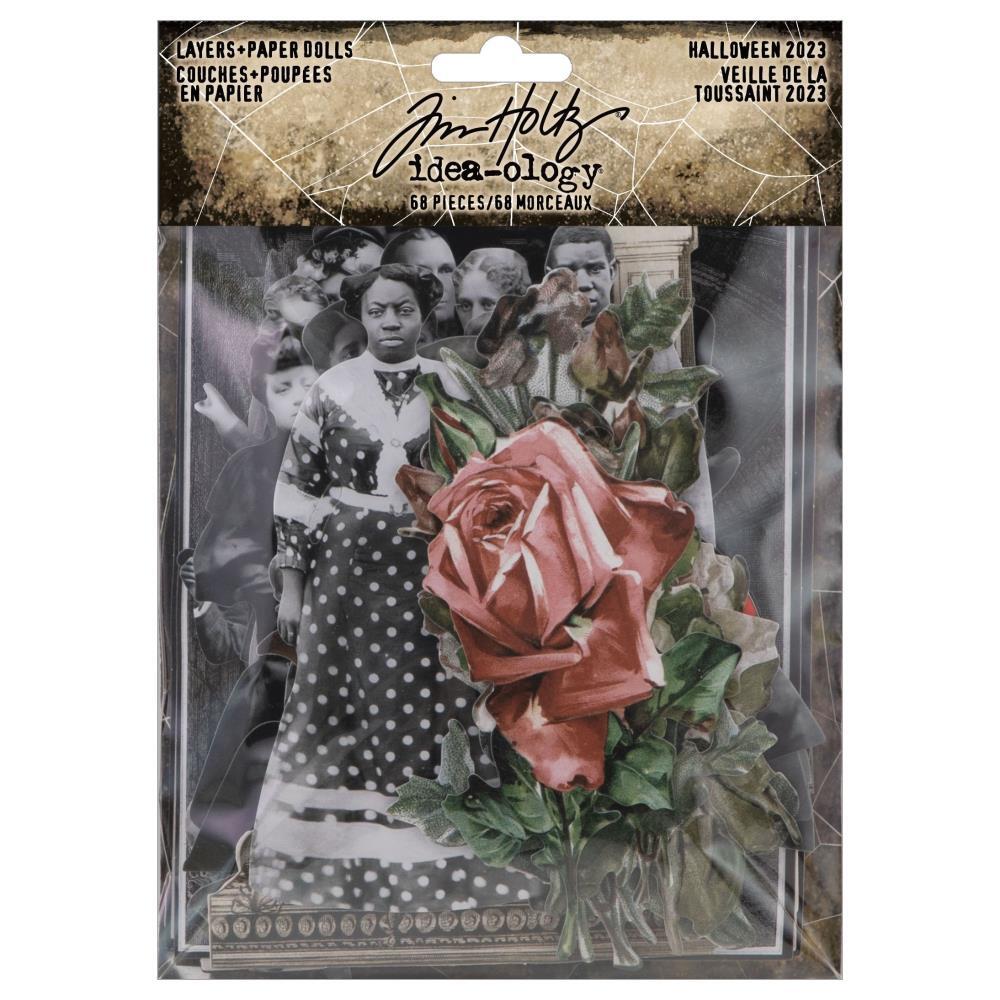 TIM HOLTZ LAYERS PAPEDOLLS HALLOWEEN 2023  TH94333