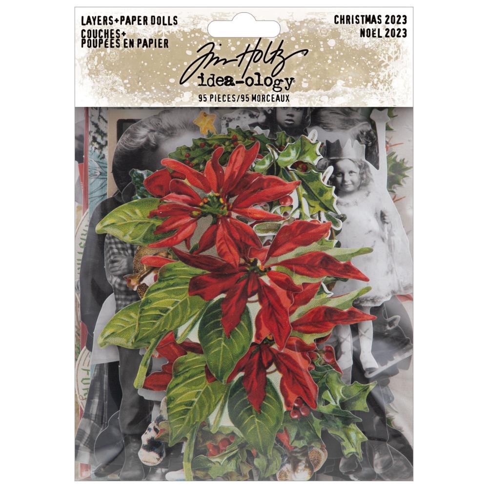 TIM HOLTZ LAYERS PAPER DOLLS - CHRISTMAS 2023 TH94348