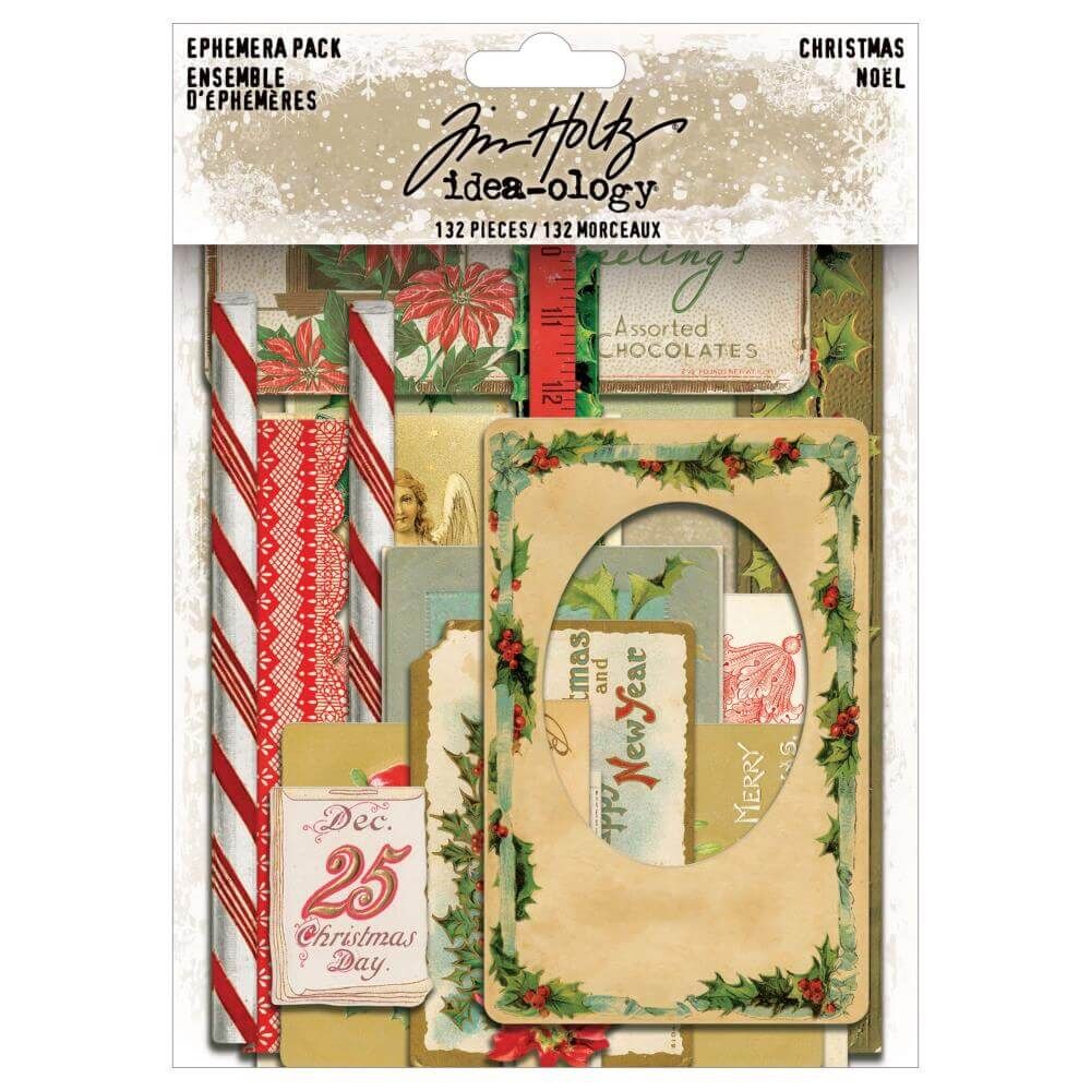 TIM HOLTZ EPHEMERA PACK CHRISTMAS NOEL 94447