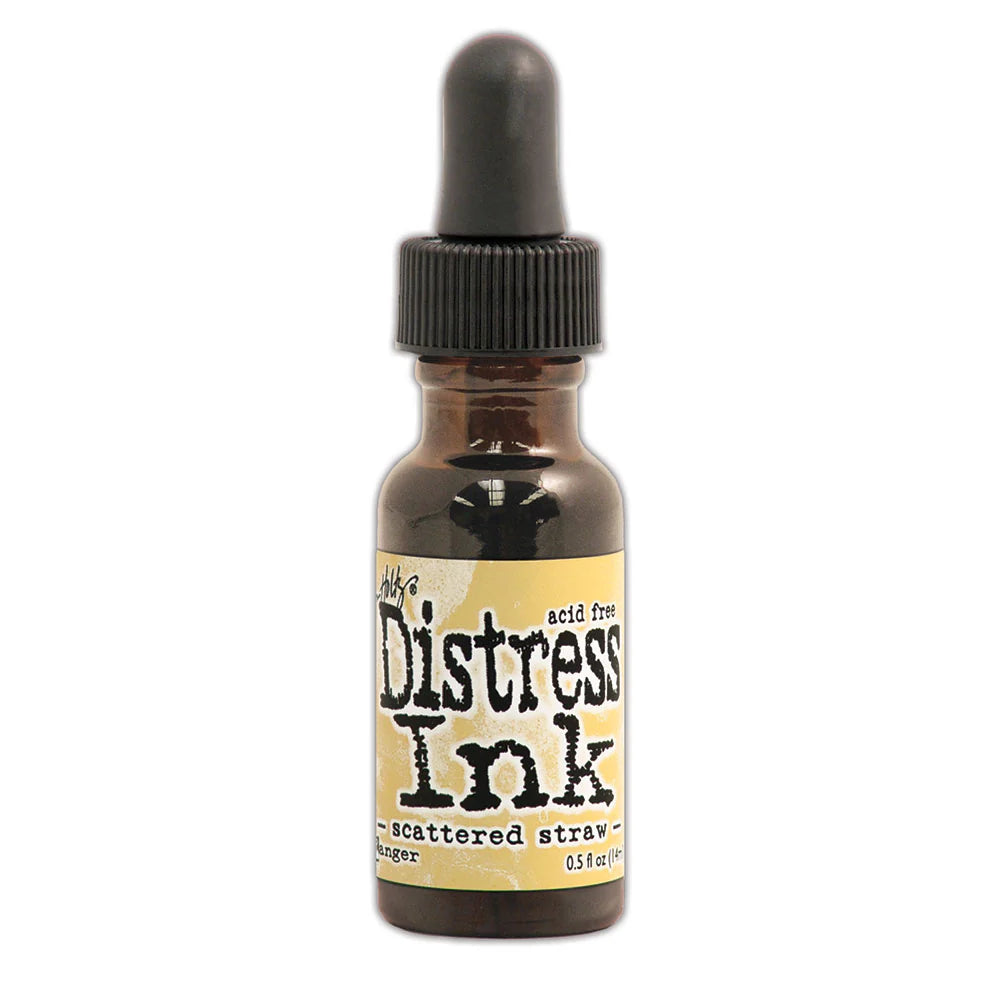 TIM HOLTZ DISTRESS INK REFILL- SCATTERED STRAW