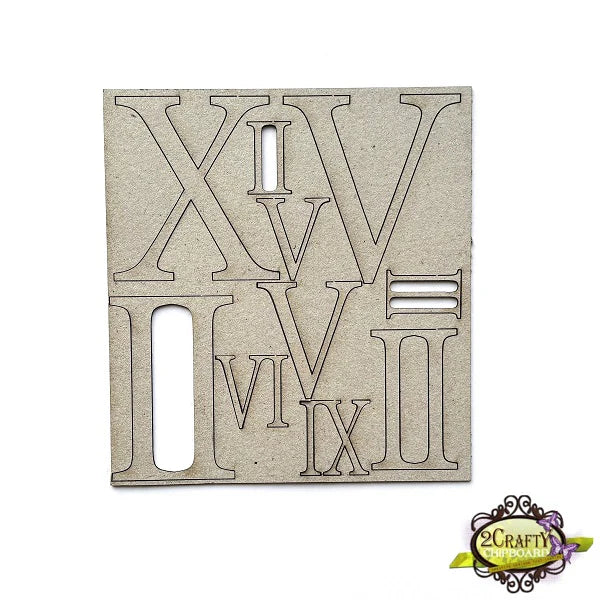 2CRAFTY ROMAN NUMERALS XL 660059