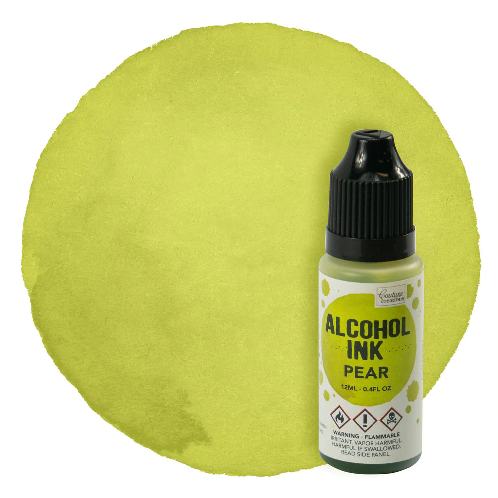 COUTURE CREATIONS ALCOHOL INK  - PEAR