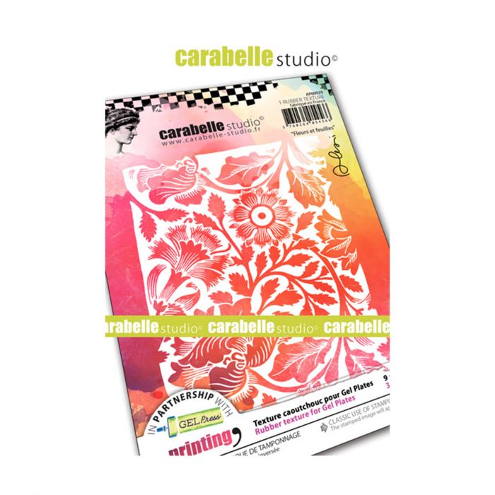 Carabelle Studio Stamp  FLEURS ET FEUILLES