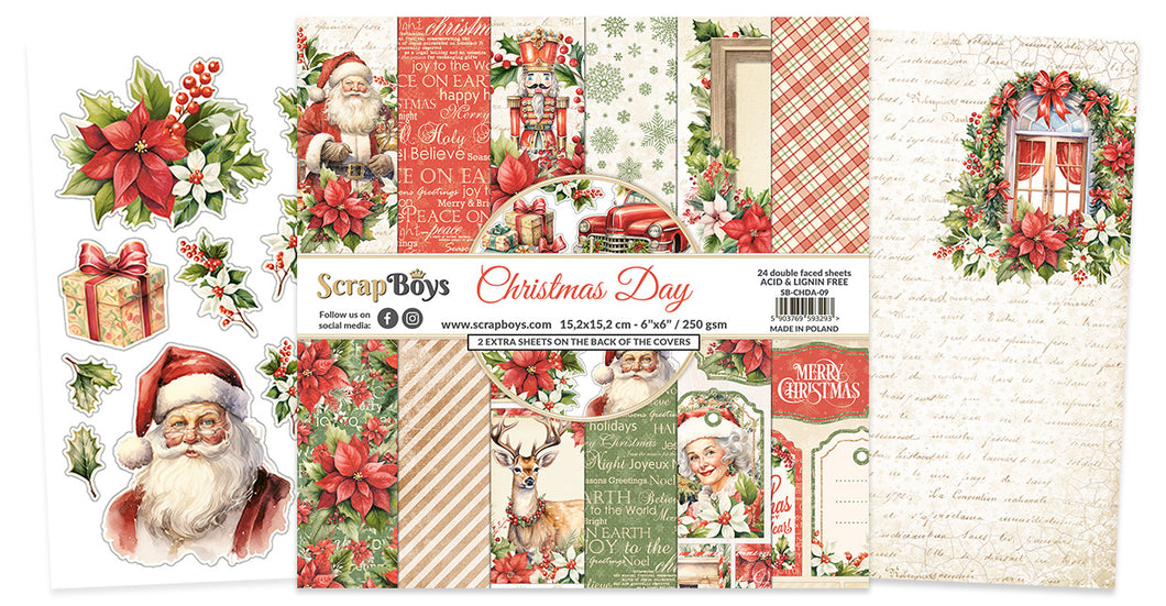 SCRAPBOYS CHRISTMAS DAY Paperpack 6