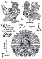 FUNKY FOSSIL STAMP BY BELINDA BASSON 