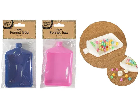 KRAFTERS KORNER BEAD FUNNEL TRAY  BLUE337699