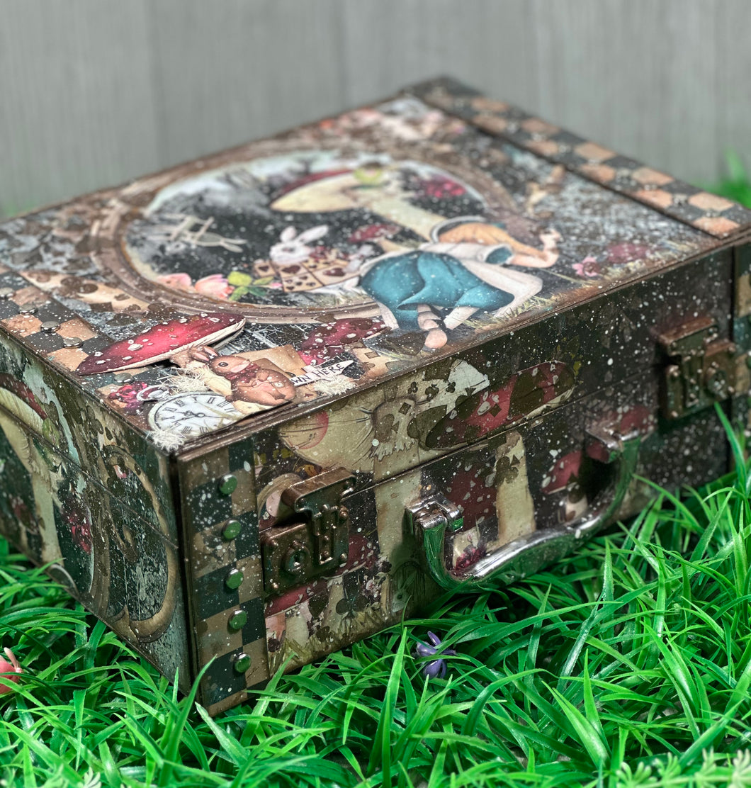 NEW SOUTH WALES KERENSA GUNCZY  SATURDAY  24TH AUGUST 2024 9.00AM MIXED MEDIA SUITCASE