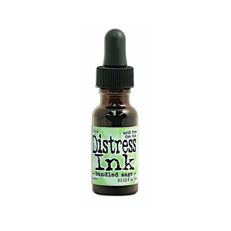 TIM HOLTZ DISTRESS INK REFILL- BUNDLED SAGE