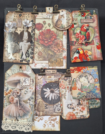 JUNK JOURNAL CLASS WITH JEN SATURDAY 27th JUNE 9.00AM
