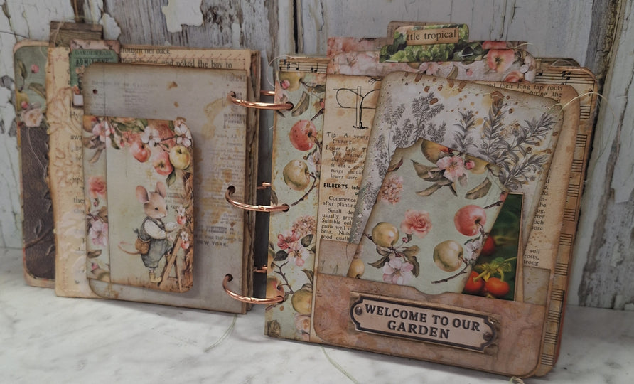JUNK JOURNAL CLASS WITH JEN SATURDAY 29TH AUGUST  9.00AM