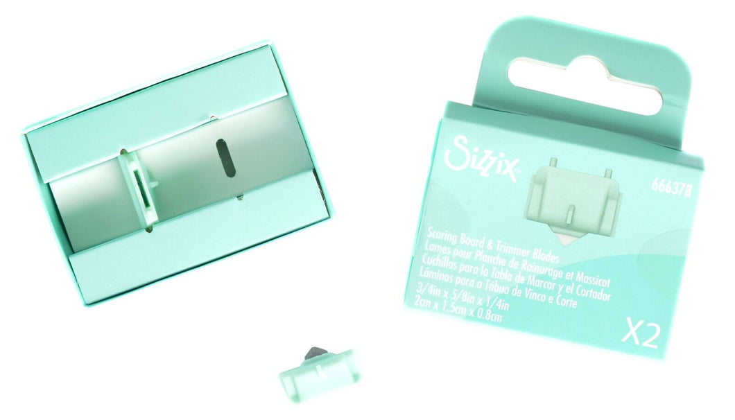 SIZZIX SCORING BOARD AND TRIMMER BLADES 666378