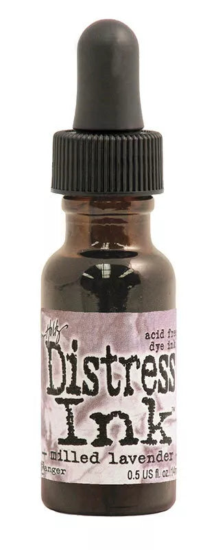 TIM HOLTZ DISTRESS INK REFILL- MILLED LAVENDER