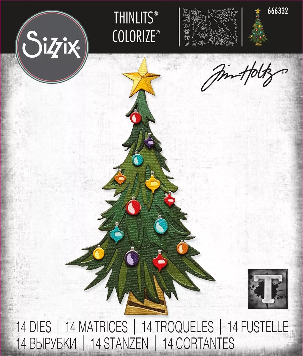 TIM HOLTZ THINLITS DIE TRIM A TREE 666332