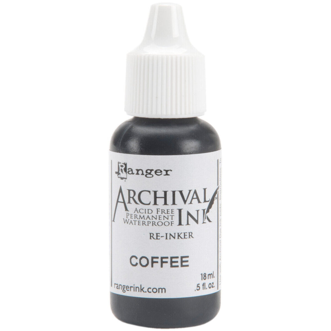 RANGER  -ARCHIVAL IN RE-INKER- COFFEE