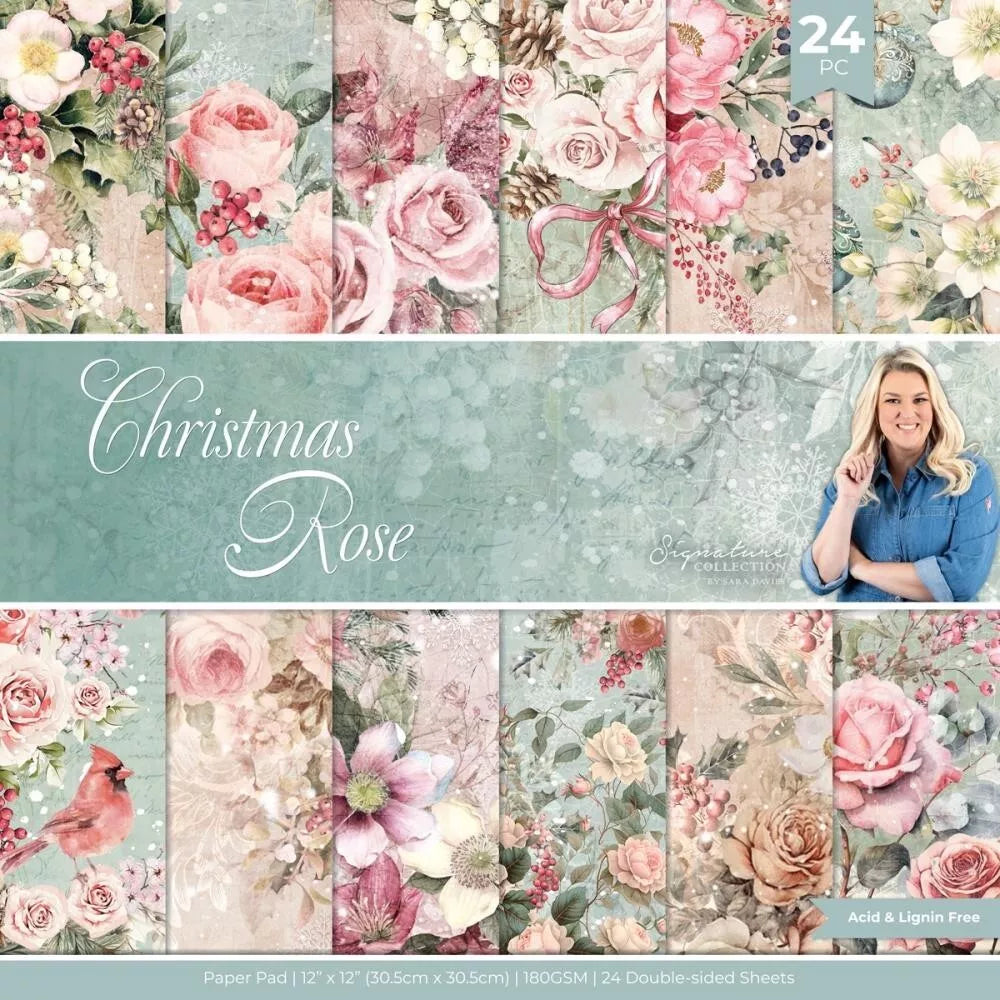 SARA DAVIES - CHRISTMAS ROSE 12