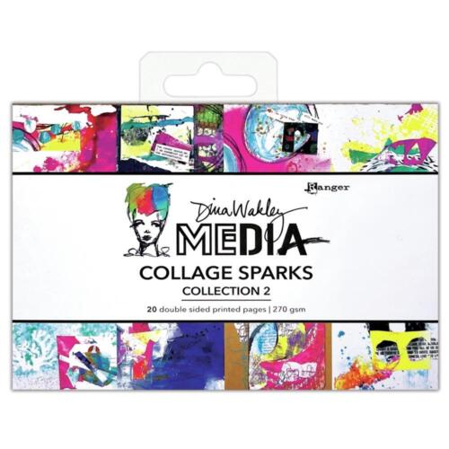 DINA WAKLEY Collage Sparks Collection 2