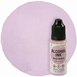 COUTURE CREATIONS ALCOHOL INK  -  WISTERIA