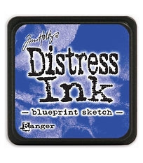 TIM HOLTZ DISTRESS INK PAD - BLUEPRINT SKETCH