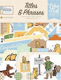 ECHO PARK WINNIE THE POOH EPHEMERA 442032