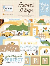 ECHO PARK WINNIE THE POOH FRAMES AND TAGS 442025