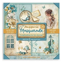 STAMPERIA MASQUERADE MAXI PAD 12