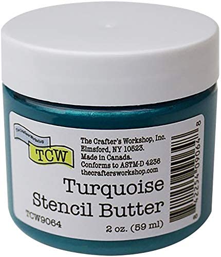 TCW STENCIL BUTTER  TURQUOISE    59ML