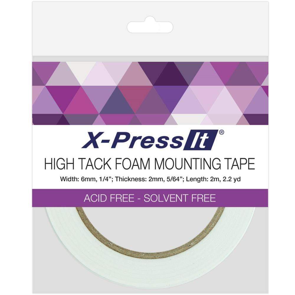 X-PRESS IT  High Tack Foam Mounting Tape 6mm