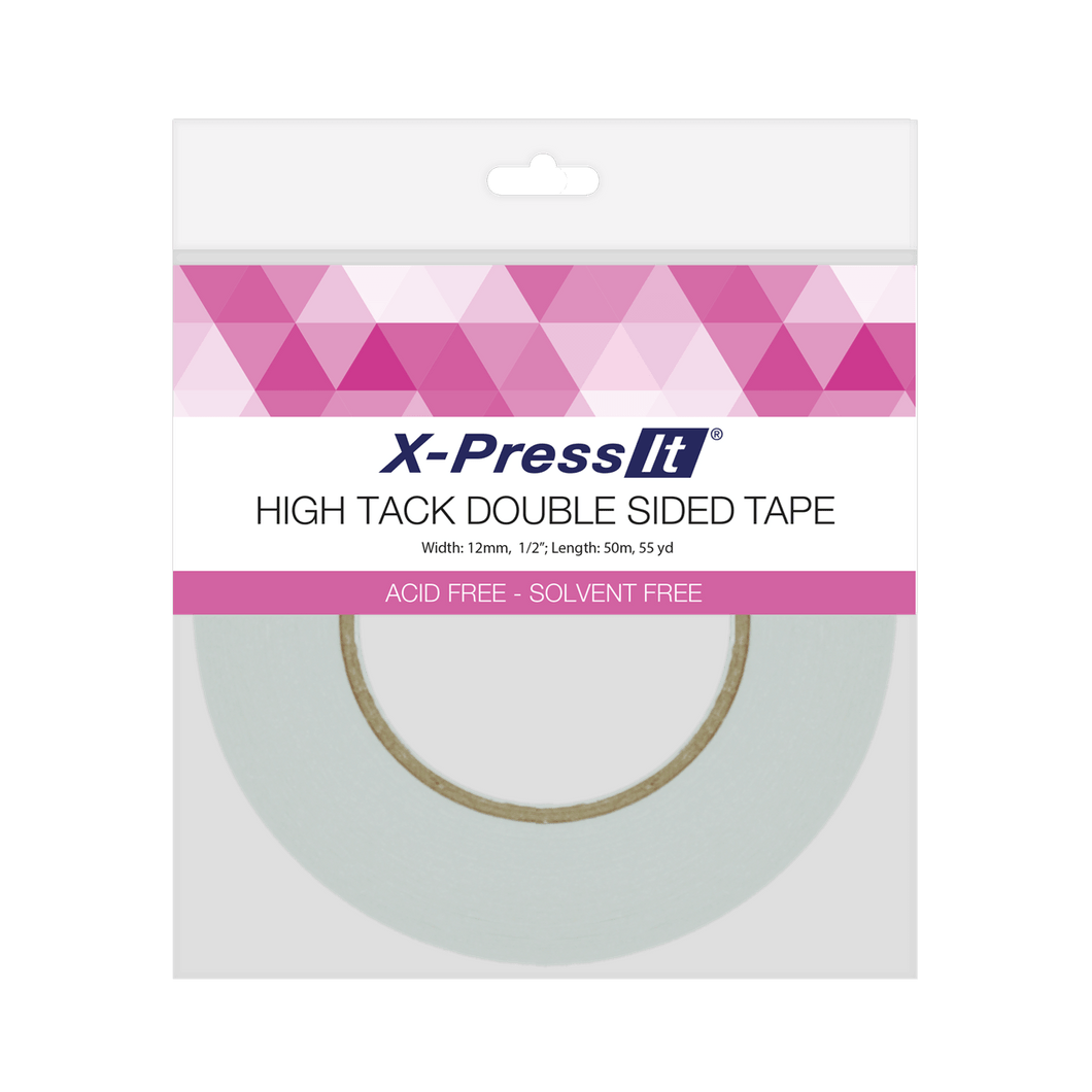 X-PRESS IT High Tack Double Sided  Tape 12mm