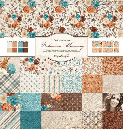 Maja Design - 12 x 12 Paper Pack BOHEMIAN HARMONY