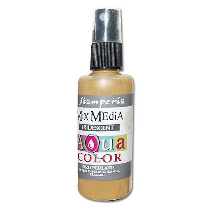 STAMPERIA Aqua Color spray -Iridescent Pearl Gold