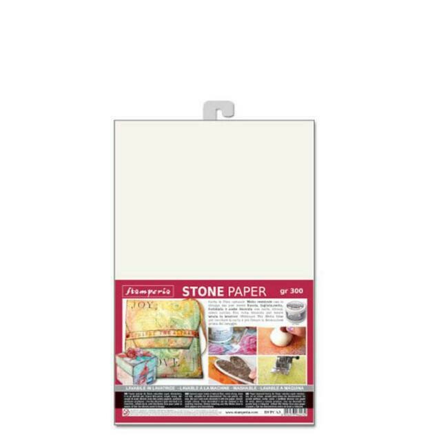 STAMPERIA STONE PAPER A3