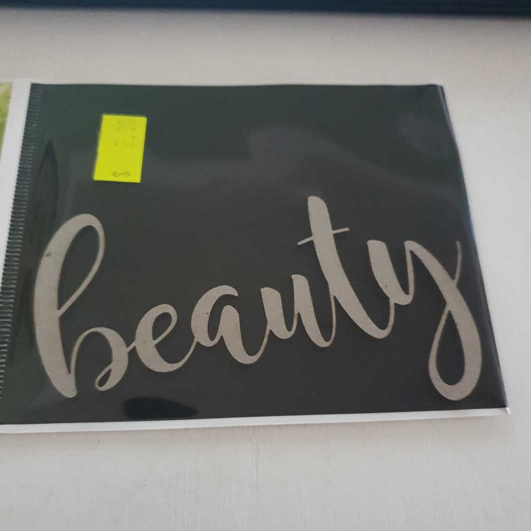 2CRAFTY  Chip Board - Beauty