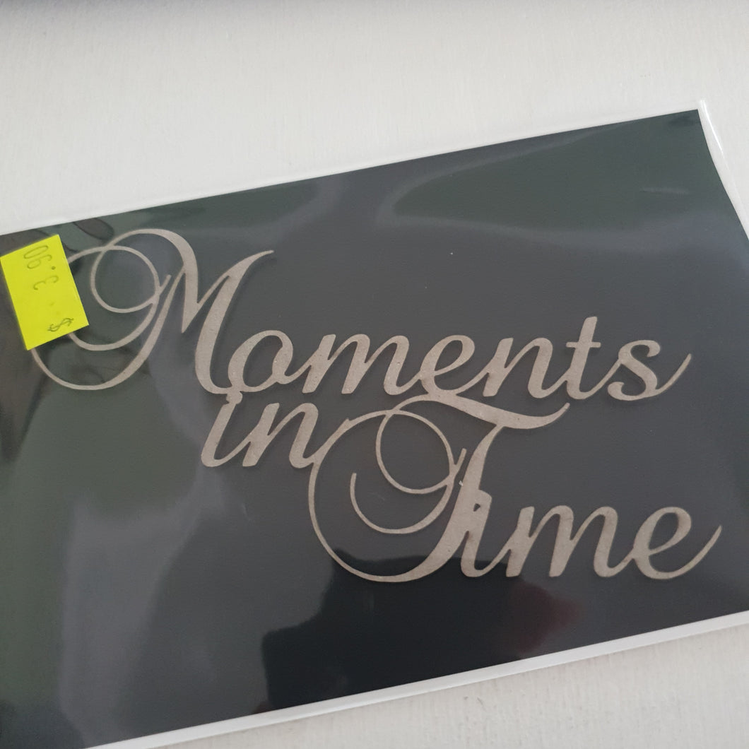 2CRAFTY  Chip Board - Moments In Time