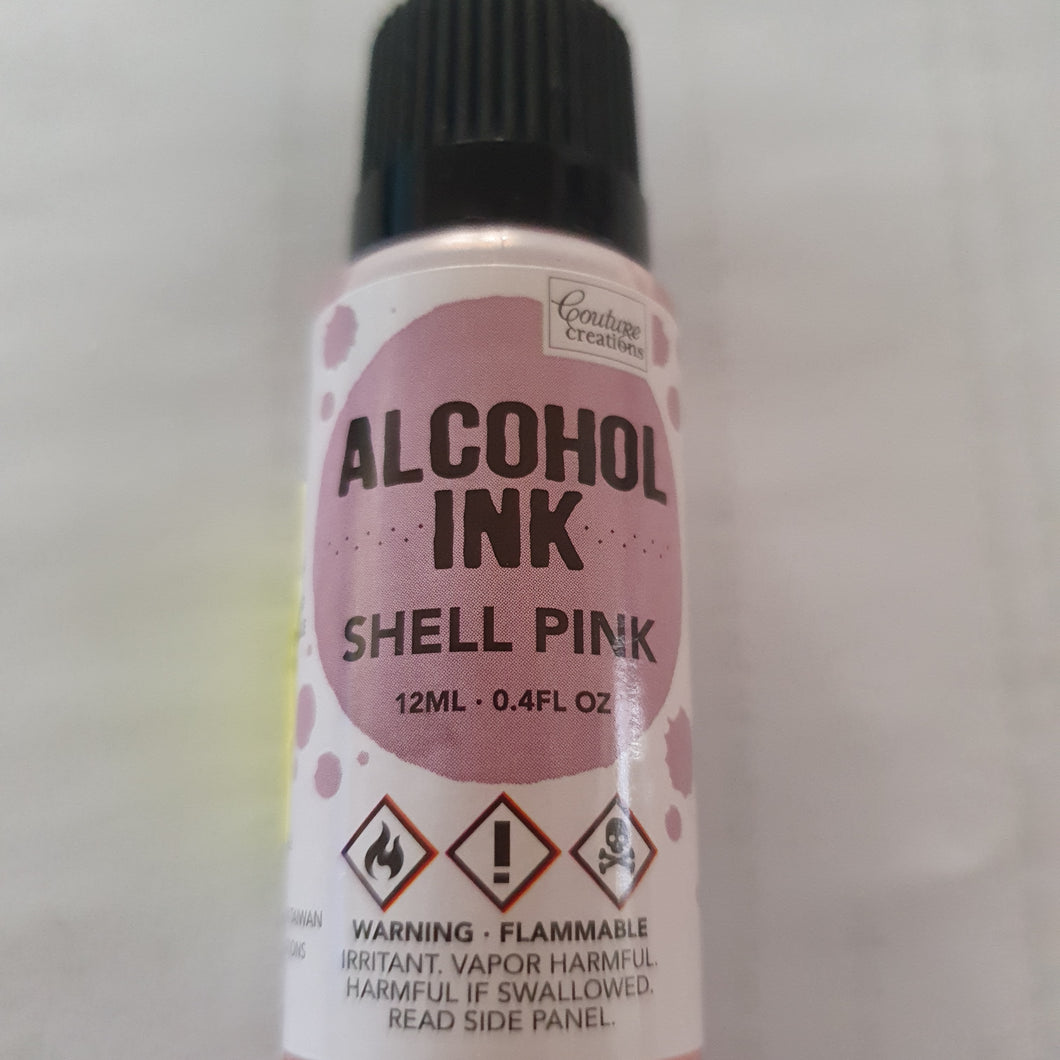Alcohol Ink  - Shell Pink- Couture Creations